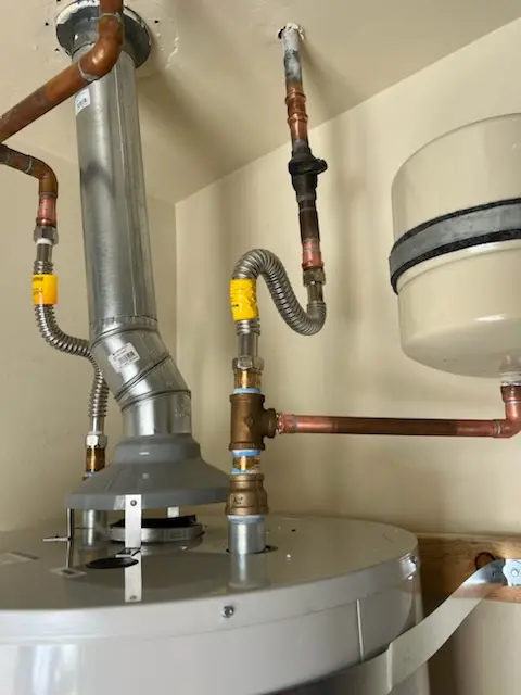 Water heater installation and plumbing repair in Northwest Central Loveland