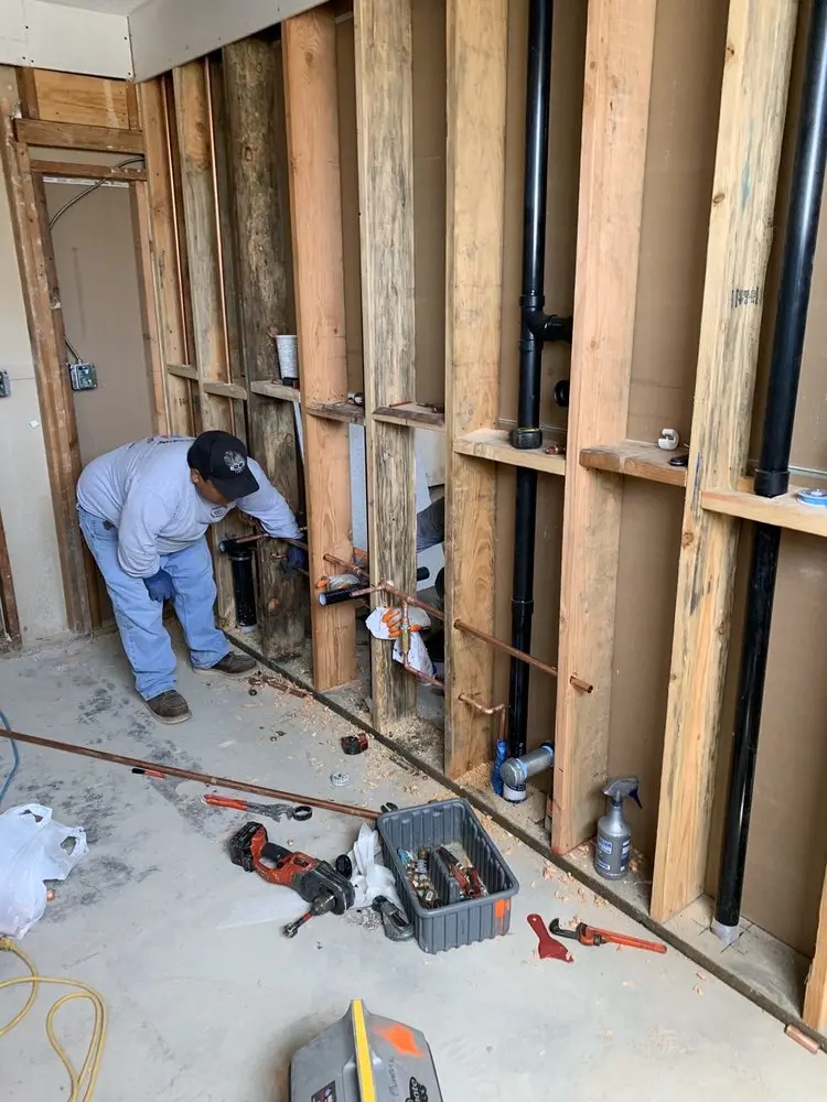 Commercial rough-in plumbing for Water Heater Replacement in Northwest Central Loveland